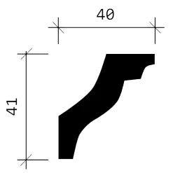 Profhome Corniche 150150 Moulure décorative