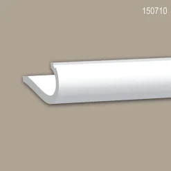 Profhome Corniche 150710 Moulure de plafond Corniche pour éclairage indirect 2 m