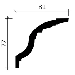Profhome Corniche 150179 Moulure décorative