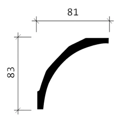 Corniche 150165 Moulure décorative-Profhome Online
