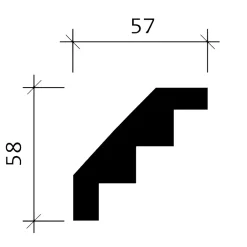 Corniche 150140 Moulure décorative-Profhome Clearance