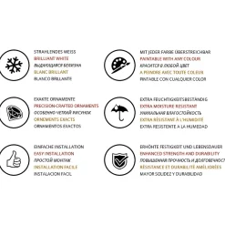 Corniche 150159 Moulure décorative-Profhome Hot