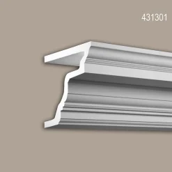 Profhome Corniche 431301 Profil de façade Moulure décorative Moulure décorative