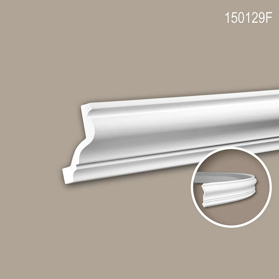 Profhome Corniche 150129F Moulure décorative flexible