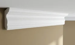 Corniches 100 cm moulures decoratives mur et plafond legeres dures peintables profils deco pour renovation et finition JC496-W-Ikhemalarka Sale