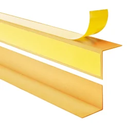Corniere d'angle interieur PVC 35x35mm Autocollante, 200 cm, or-Quest Discount