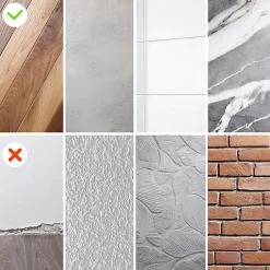 Corniere d'angle interieur PVC 50x20mm Autocollante, 150 cm, noir-Quest New