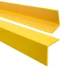 Quest Corniere PVC 35x35mm , Profile d angle autocollant, Protection murale, 70 cm, jaune
