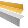 Corniere PVC 35x35mm , Profile d angle autocollant, Protection murale, 80 cm, gris clair-Quest Online