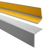 Corniere PVC 35x35mm , Profile d angle autocollant, Protection murale, 80 cm, gris-Quest Sale