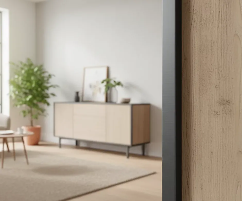 Cornière égale aluminium anthracite 20 x 20 mm, L. 2,5 m-CQFD Best