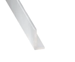 CQFD Cornière inégale aluminium argent 15 x 12 mm, L. 2 m