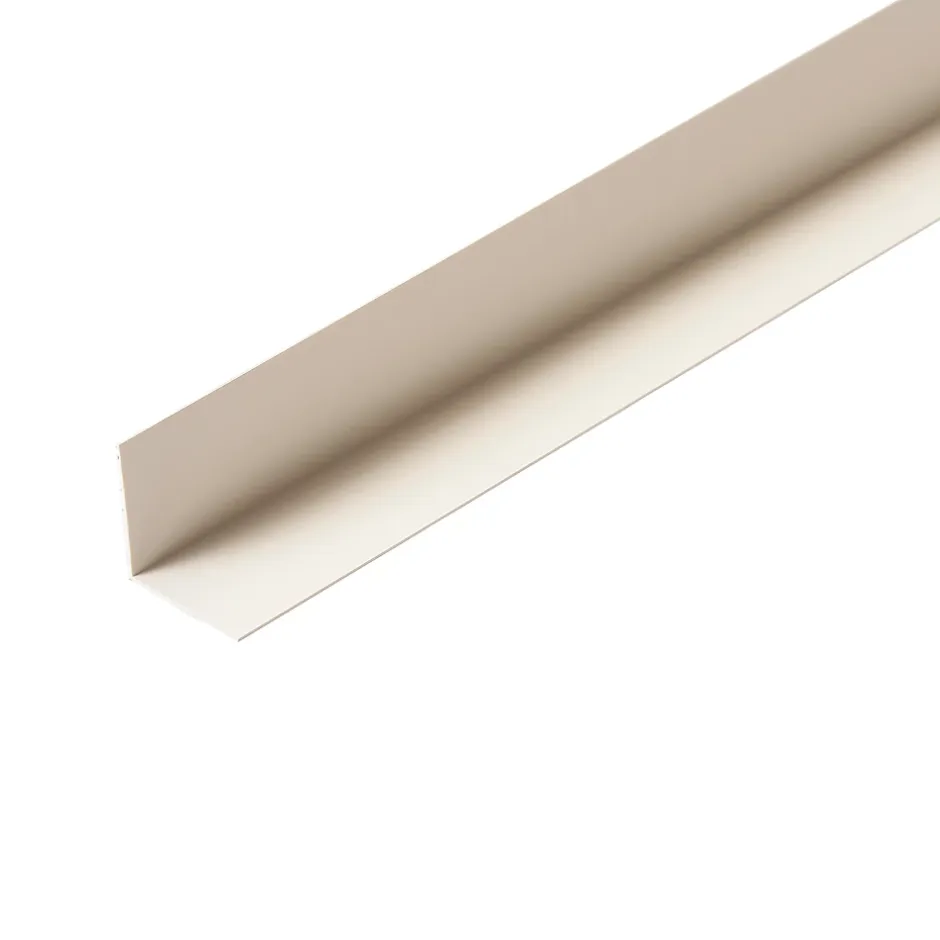 Cornière pvc blanc 30 x 30 mm L.2,4 m- Best