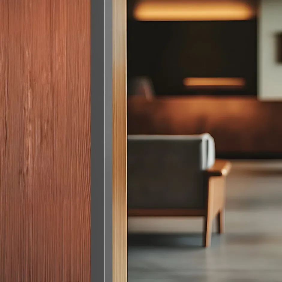 Quest Cornière PVC 25x15mm , Autocollante, Protection coins et arêtes, 200 cm, or