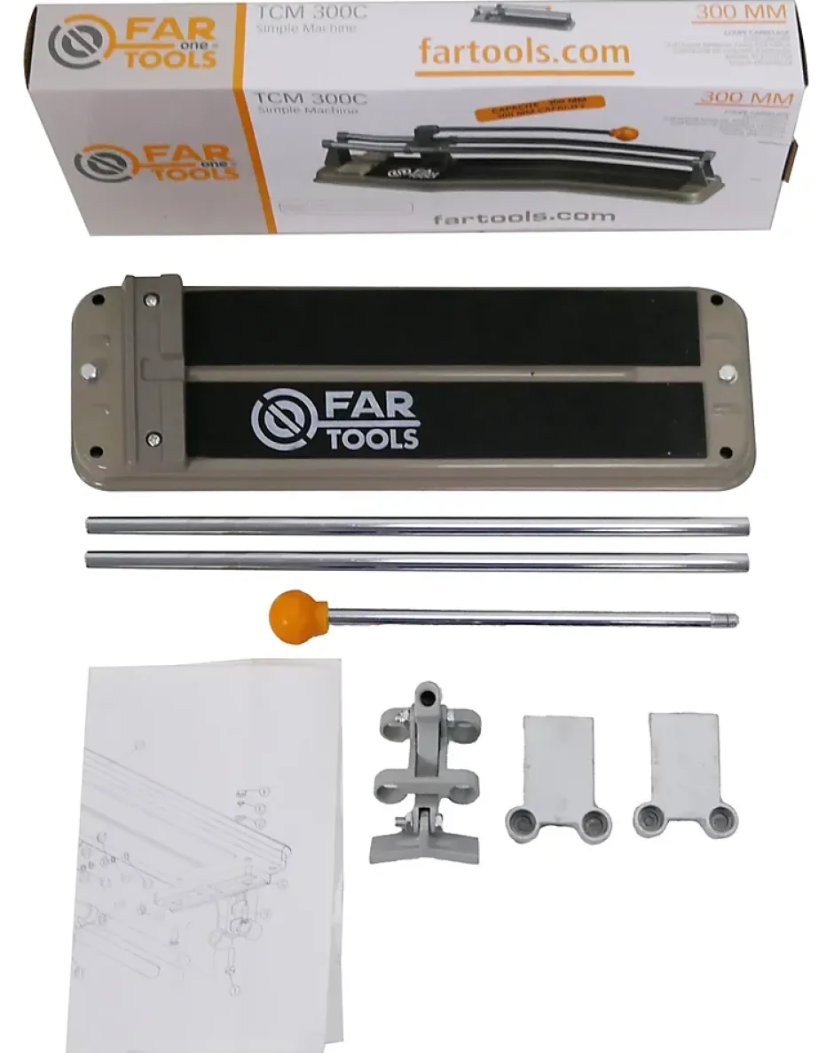 Fartools Coupe carrelage manuel coupe 300x12mm max