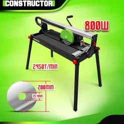 Coupe carrelages radial 800 W - 200mm - Longueur de coupe max 720mm --Constructor Discount