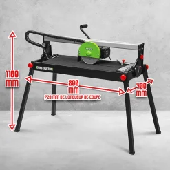 Coupe carrelages radial 800 W - 200mm - Longueur de coupe max 720mm --Constructor Discount