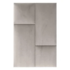 Decoon Coussin mural velours beige - 60 x 30