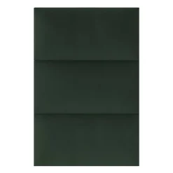 Coussin mural velours vert sapin - 60 x 30-Decoon Online