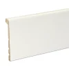 GoodHome Couvre-plinthe MDF Blanc 220 x 13,8 cm Décor 10 (vendue à la pièce)