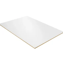 Creative Deco 10 x A3 Panneau MDF Blanc Double Face 420 x 300 x 3 mm - Feuille Planche Bois Brut - Découpe Laser, Pyrogravure