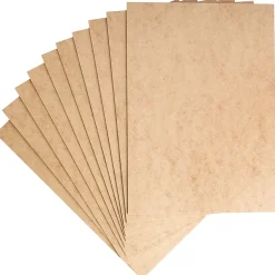 10 x A4 Panneau MDF 300 x 210 x 2 mm - Feuille Planche Bois Brut - Découpe Laser, Gravure, Maquette, Pyrogravure-Creative Deco Online