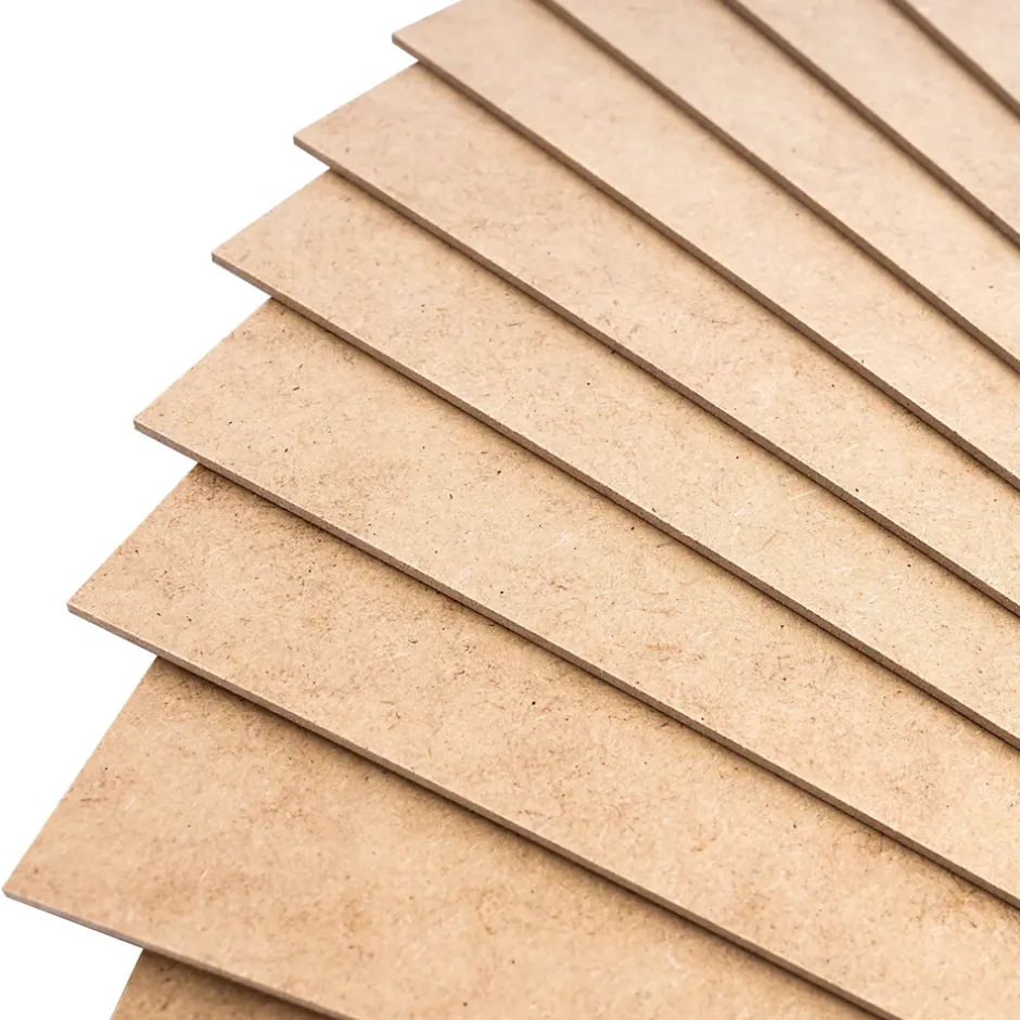 10 x A4 Panneau MDF 300 x 210 x 2 mm - Feuille Planche Bois Brut - Découpe Laser, Gravure, Maquette, Pyrogravure-Creative Deco Online