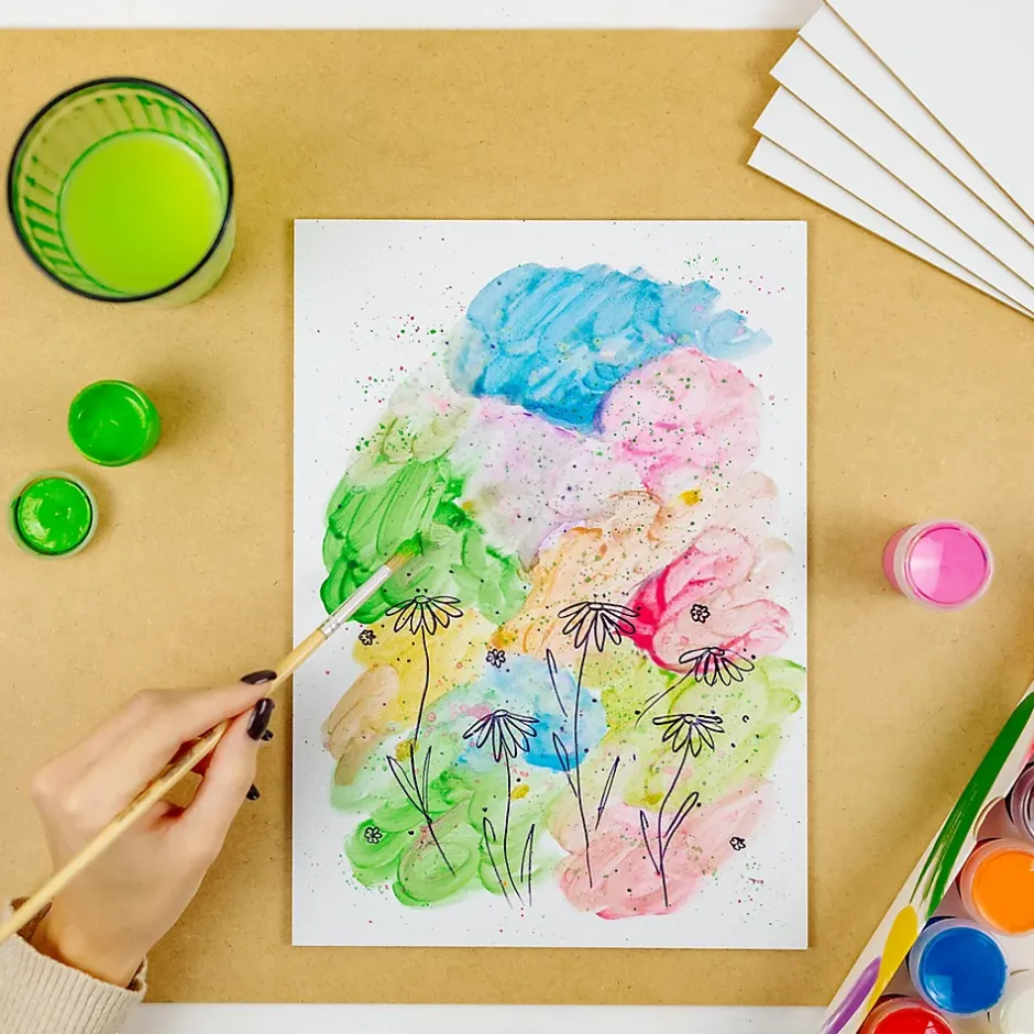 10 x A3 Panneau MDF Blanc 420 x 300 x 3 mm - Planche Bois Brut - Bricolage, Découpe Laser, Gravure, Pyrogravure-Creative Deco