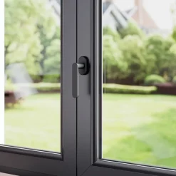 Crémone de fenêtre Minzh aluminium noir L.12cm-GoodHome Clearance