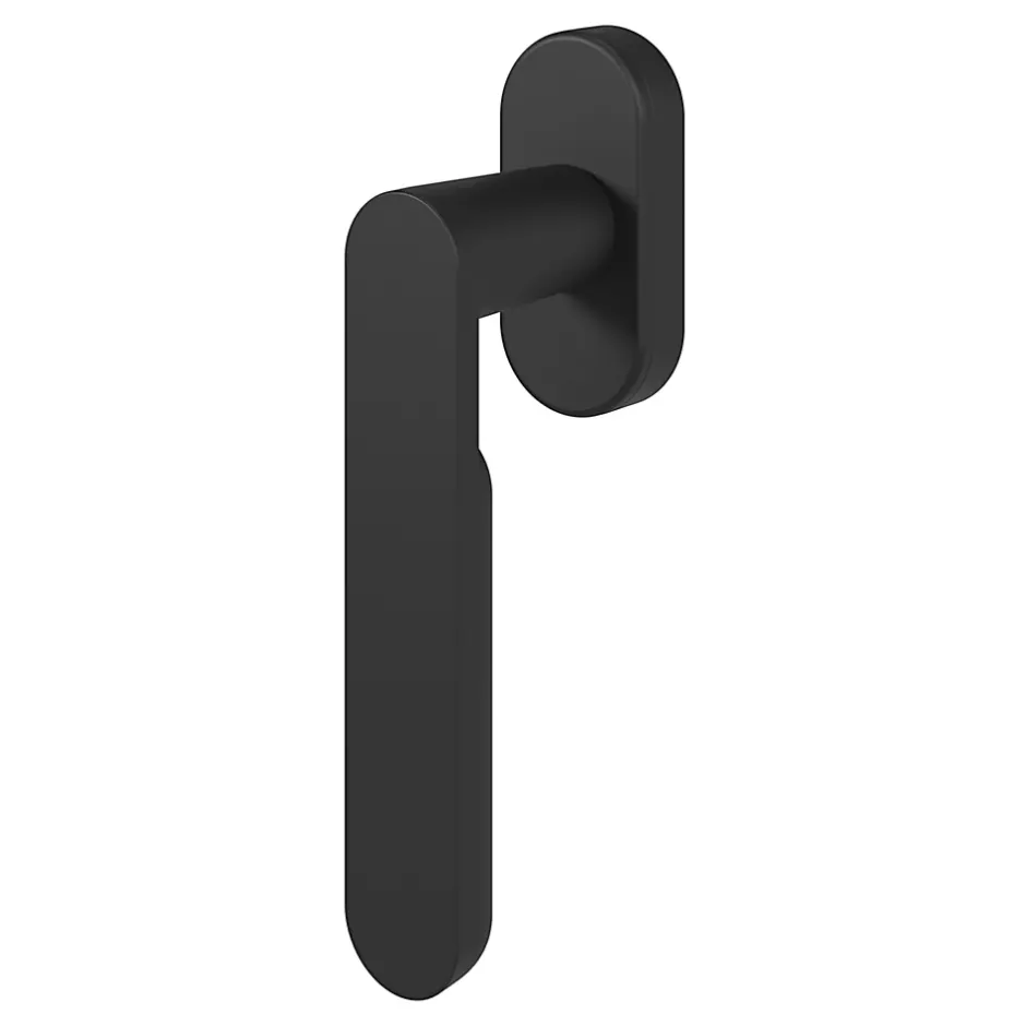 Crémone de fenêtre Minzh aluminium noir L.12cm-GoodHome Clearance