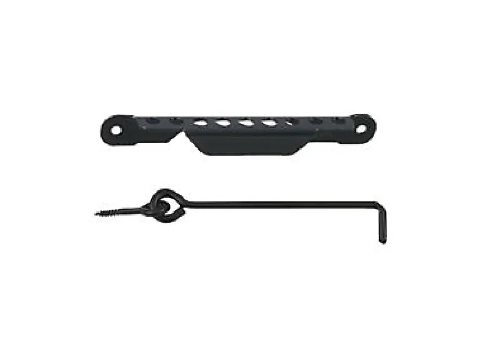 Crochet crémaillère à poignée acier noir l. 600 mm-Afbat Online