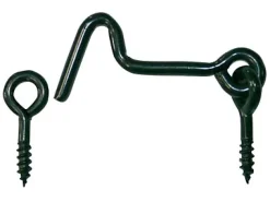 Crochet de contrevent acier zingué blanc 6 x 160 mm-Afbat Online