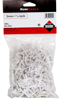 Croisillons pour joints 3 mm - lot de 200,-Rubi Best