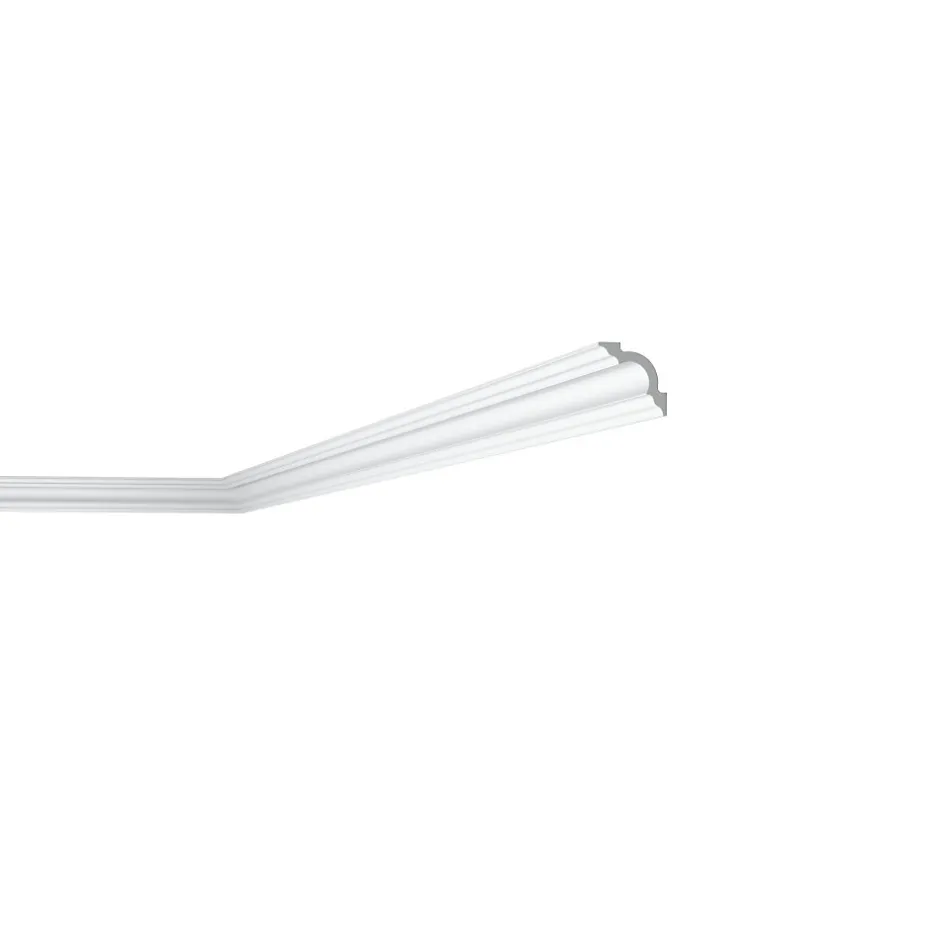 D8 Moulure de plafond Polystyrène 50 x 50 x 2000 - 1 pièce-Decoflair Discount