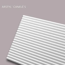 3d panneau mural NMC ARSTYL CANELÉ S Moulure en stuc Élement décorative-Noel & Marquet Best