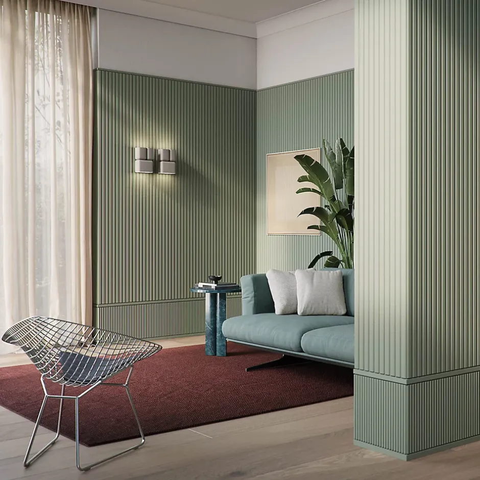 3d panneau mural NMC ARSTYL CANELÉ S Moulure en stuc Élement décorative-Noel & Marquet Best