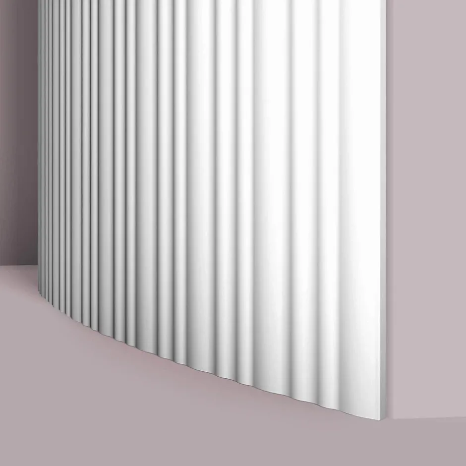 3d panneau mural NMC ARSTYL CALANDO FLEX Noel Marquet flexible Lambris mural Panneau acoustique Moulure flexible 2 m-Noel & Marquet Outlet