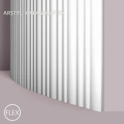 3d panneau mural NMC ARSTYL CALANDO FLEX Noel Marquet flexible Lambris mural Panneau acoustique Moulure flexible 2 m-Noel & Marquet Outlet