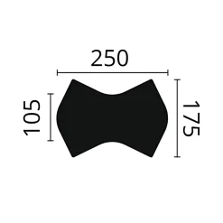 Noel & Marquet 3d panneau mural NMC ARSTYL WING Dalle pour mur et plafond Élement décorative