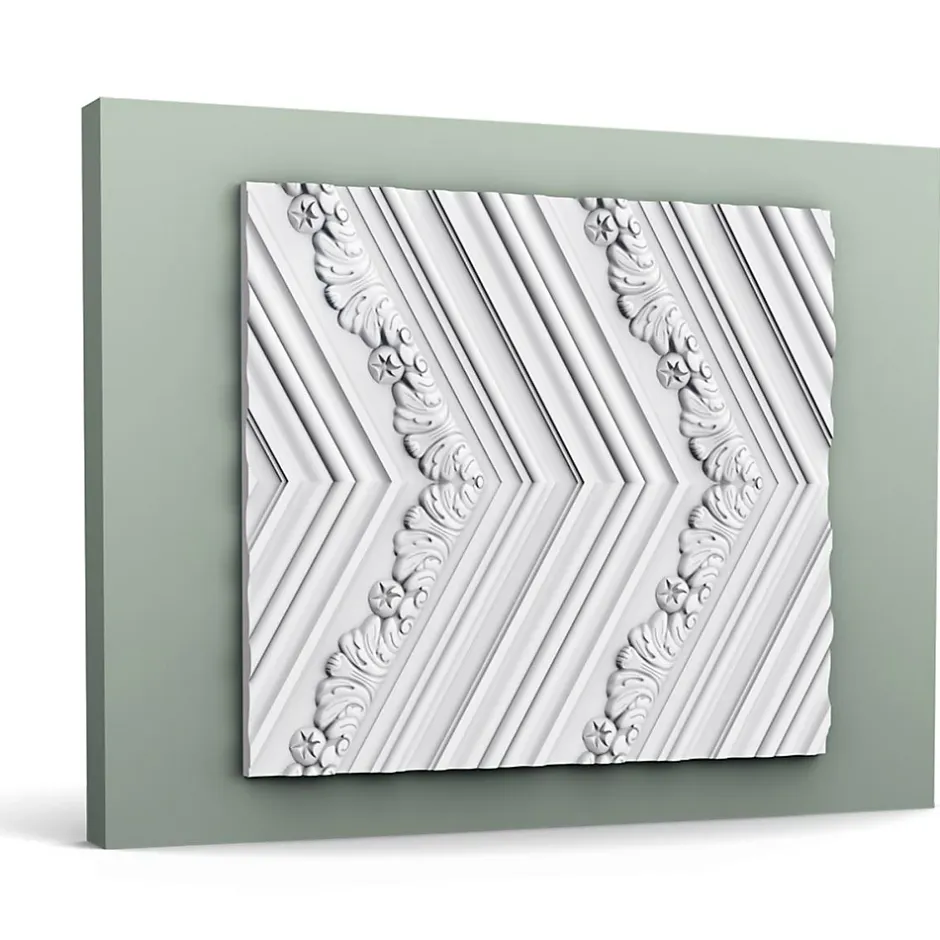 Orac Decor 3d panneau mural LUXXUS W130 CHEVRON Dalle pour mur et plafond Élement décorative