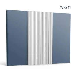 3d panneau mural WX211 Lambris mural Panneau acoustique Frise 2 m-Orac Decor Best