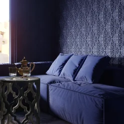 Profhome 3d panneau mural 159501 Lambris mural Élément décoratif Médaillon 39,9 x 34,9 cm