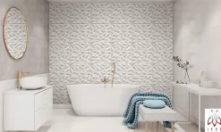 3D PVC panneaux muraux decor gaming chambre mur plafond effet 3D mirror blanc plaques PVC decoration 0.25m²-Ikhemalarka Clearance