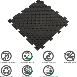 Artplast Dalle clipsable en PVC Motif