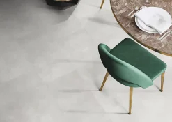 Gerflor Dalle PVC à clipser Senso Premium Rigide acoutisque béton gris 39,9 x 73 cm,