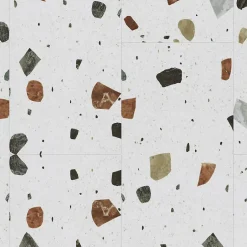 Dalle PVC clipsable Mambo 82x42 cm terrazzo (vendue au carton)-GoodHome Discount