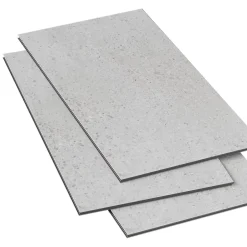 Dalle PVC clipsable Mambo L.61 x l. 30.5cm décor pierre grise (vendue au carton)-GoodHome Discount