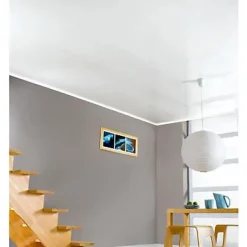 Dumaplast Dalle pvc blanc brillant (vendue à la botte)