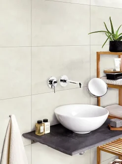 Dalle PVC Dumawall+ ciment clair 65 x 37,5 cm-