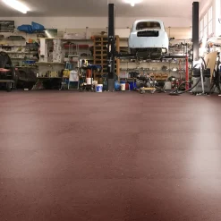 Dalle PVC effet Marron industriel 51x51 cm-Fortelock Online